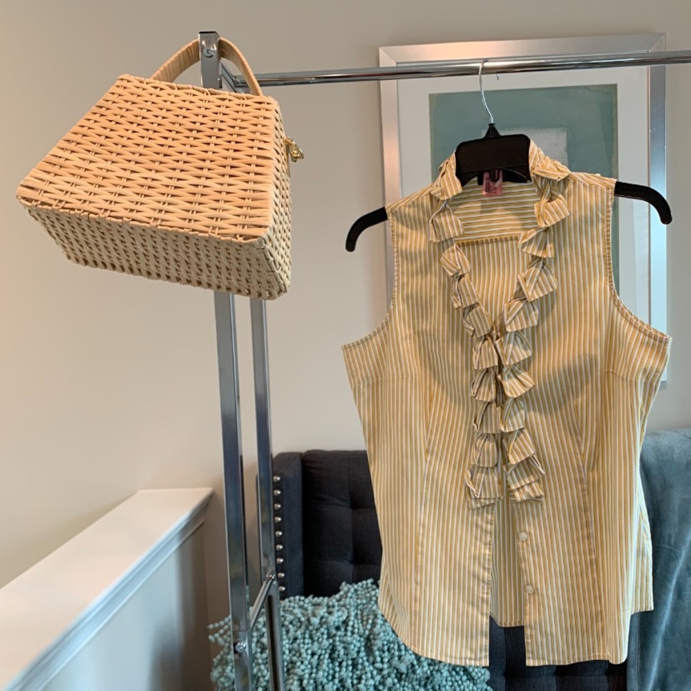 Striped Blouse (The Limited)